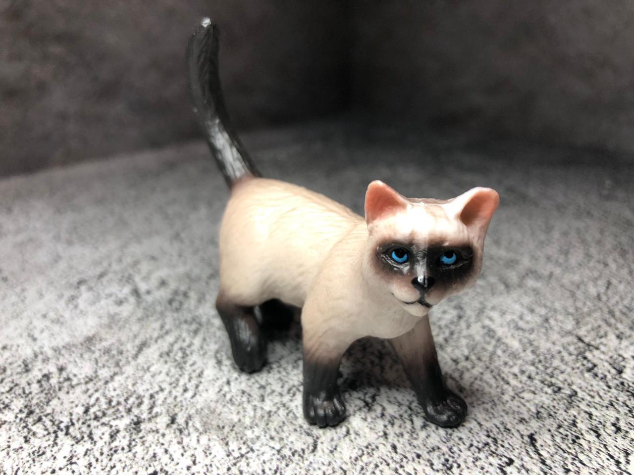 Derri Animals Фигурка Кошка Сиамская, 6 см. 81904, фото 1