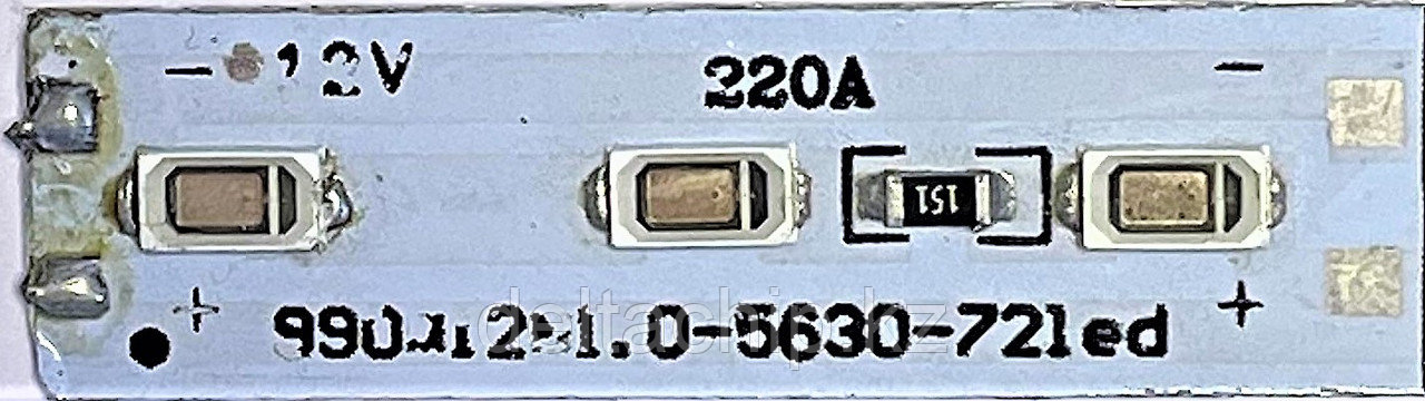 Led panel 5630-72 BLUE планка светодиод