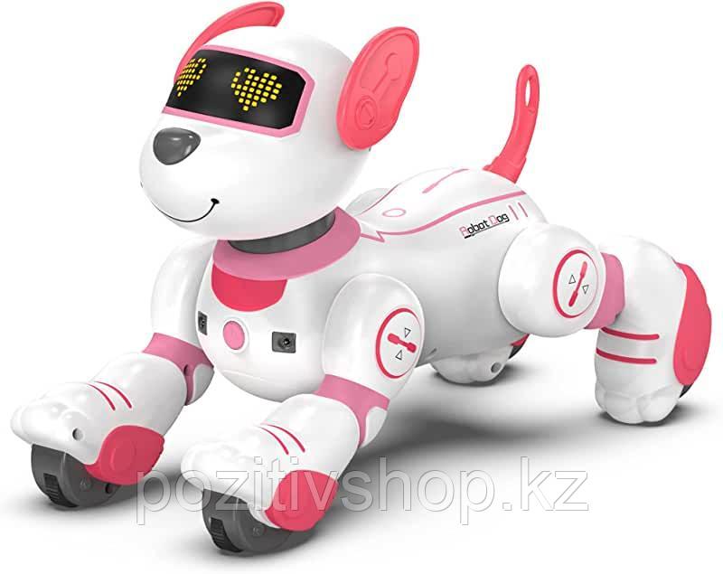 Умный робот-трюкач щенок BG1533 розовый - фото 2 - id-p109334638