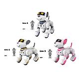 Умный робот-трюкач щенок BG1533 розовый, фото 6