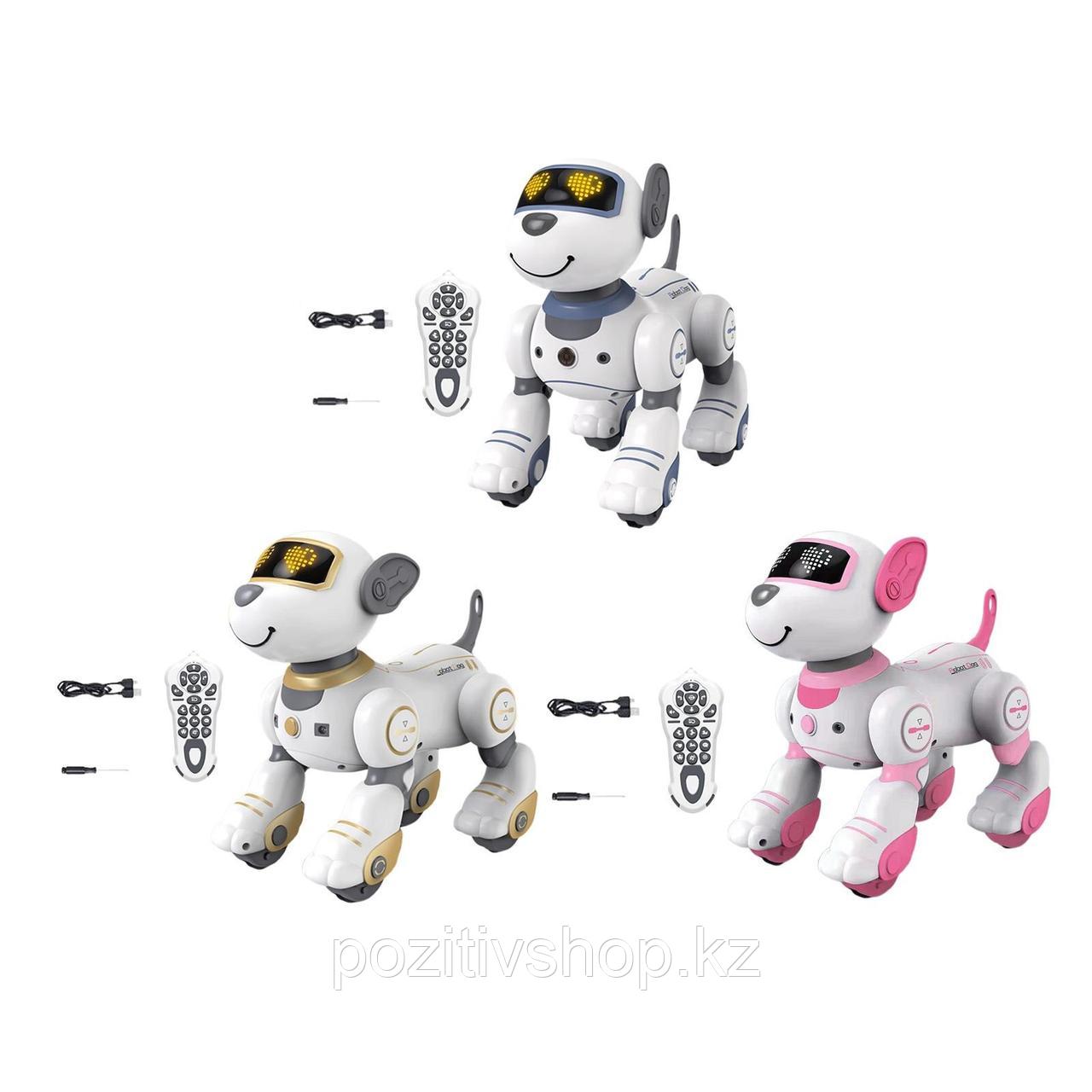 Умный робот-трюкач щенок BG1533 розовый - фото 6 - id-p109334638