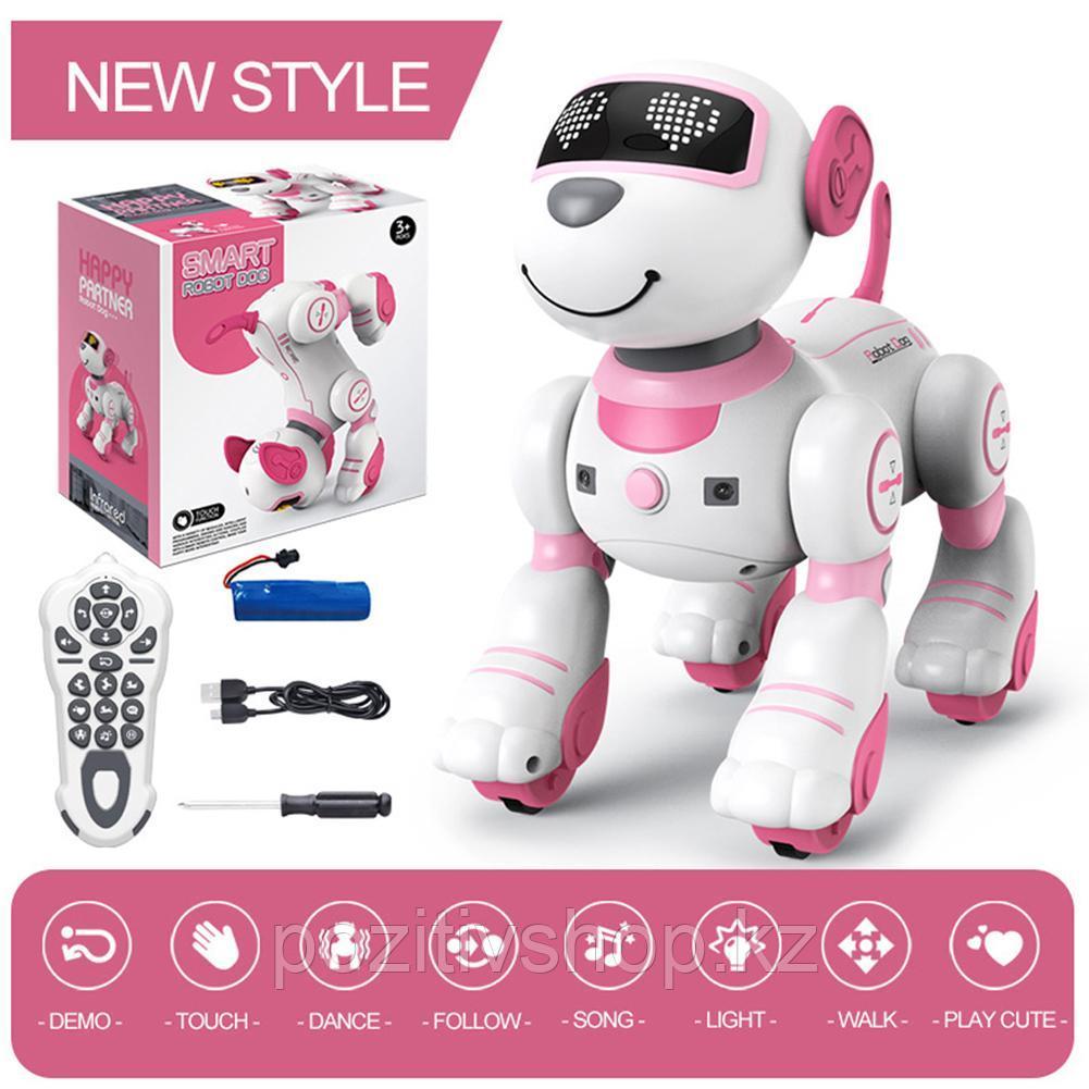 Умный робот-трюкач щенок BG1533 розовый - фото 5 - id-p109334638