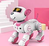 Умный робот-трюкач щенок BG1533 розовый, фото 3