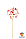 Шоубокс "Диск" с кусочками сублимированных ягод и цветов 20 гр.  (36шт-упак) SweetNess, фото 2