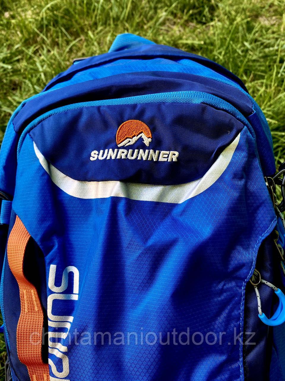 Рюкзак Sunrunner 50 л с каркасом, с дождевиком, с поясной поддержкой, с креплениями под палки, прочный, легкий - фото 3 - id-p109337395