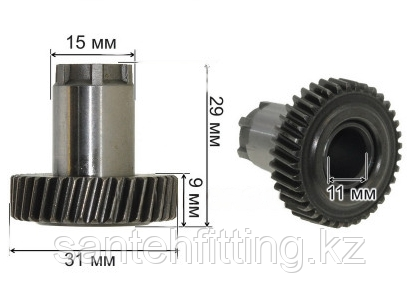 Зап части к перфоратору шестерня грибок перфоратора Bosch 2-24D d31 h29 36 зубов вправо 1633 *, фото 1