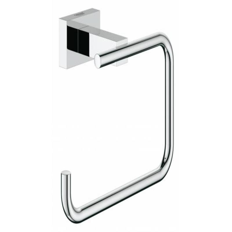 Держатель туалетной бумаги без крышки Grohe Essentials Cube 40507001 - фото 2 - id-p109341993