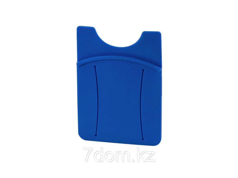 Картхолдер для телефона с держателем Trighold, ярко-синий, фото 1