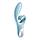 Вибратор-кролик Satisfyer Touch me голубой, фото 7