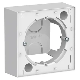 Коробка для наружного монтажа Systeme Electric (Schneider Electric) AtlasDesign, белая