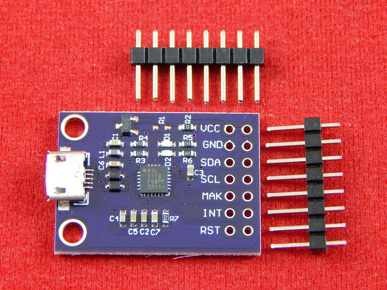 Модуль CP2112 конвертер USB-SMBus-I2C - фото 1 - id-p109349149