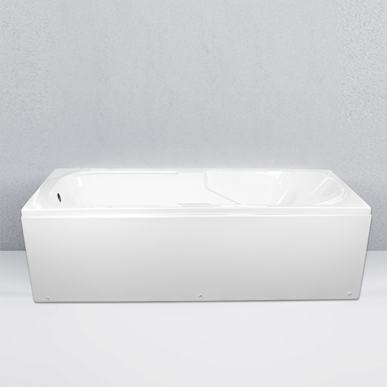 Акриловая ванна прямая 1700x700x520 мм. GL013A170 - фото 3 - id-p109008727