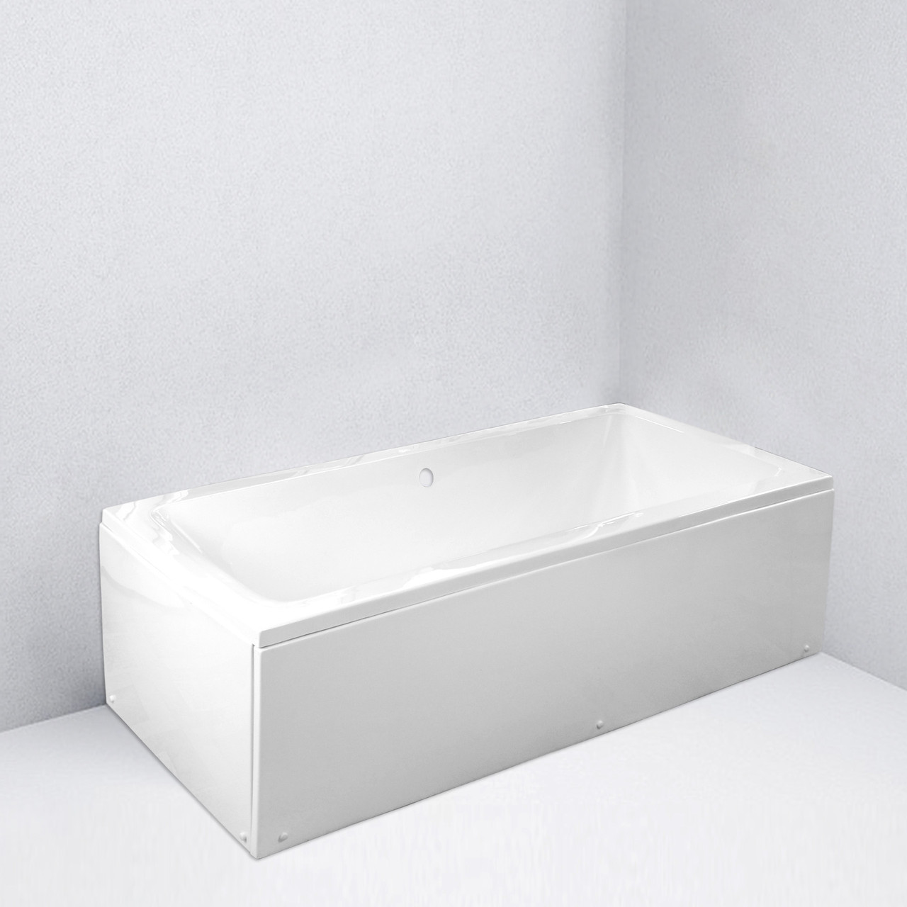 Акриловая ванна прямая 1700х800х520 мм. GL019A170 - фото 3 - id-p109008728