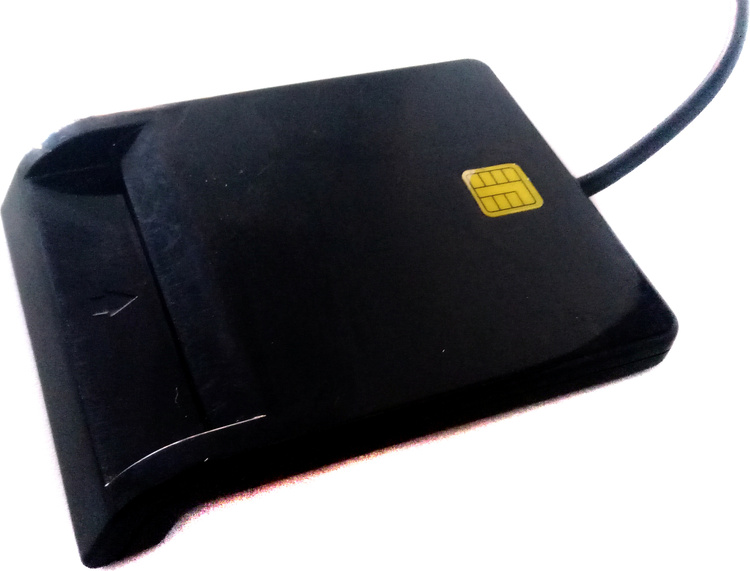 Картридер для ключей электронно-цифровой подписи AU-9540 V2 Smart Card Reader - фото 1 - id-p109351194