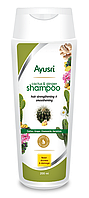 Кактус және зімбір қосылған сусабын (Hair strengthening and smoothening shampoo AYUSRI), 200 мл.