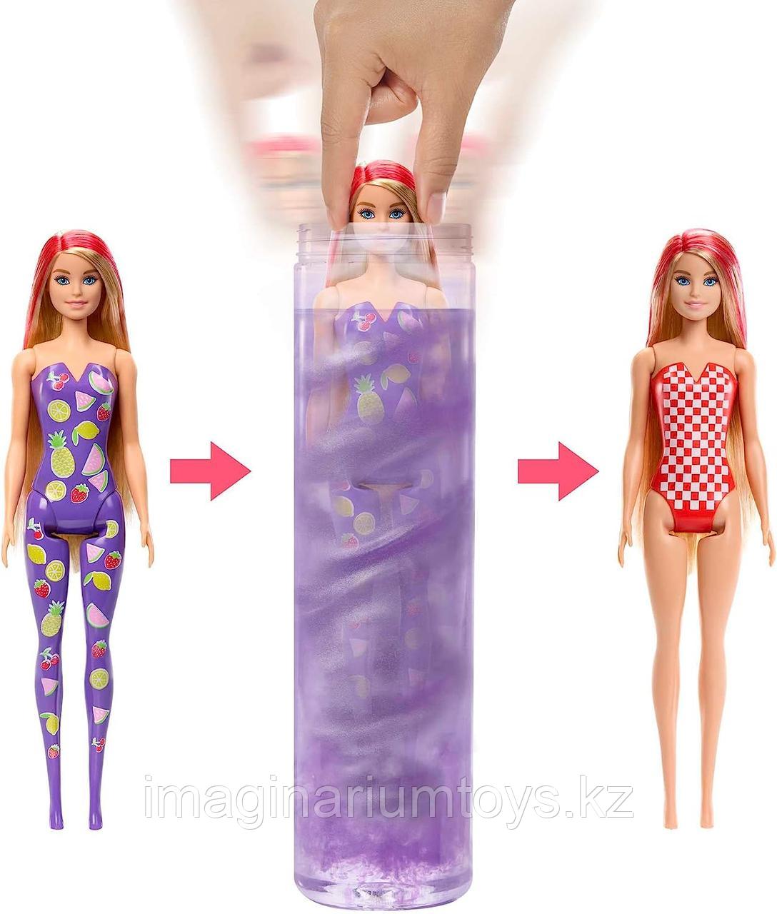 Кукла Барби меняющая цвет в воде Barbie Color Reveal с запахом - фото 4 - id-p75239075