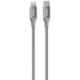 Ttec cable Type C - Lightning, 1.5 m, Dark Gray (2DK41UG)