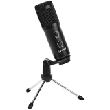 LORGAR Soner 313, Gaming Microphones, Black, USB condenser microphone with Volume Knob & Echo Kob, including - фото 1 - id-p109367903