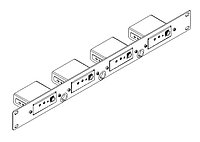 Адаптер Kramer RK-4PT 1U үшін 19" тіректер үшін 4 аспаптар PicoTools