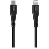 CANYON MFI-4, Type C Cable To MFI Lightning for Apple, PVC Mouling,Function with full feature( data