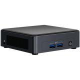 Intel® NUC 11 Pro Kit NUC11TNKi5, EU cord, i5 Processor with Irix Xe graphics, dual M.2 slot, 2xHDMI, 2x - фото 1 - id-p109367404