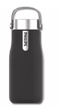 Бутылка с УФ-стерилизатором Philips AWP2787BK/10 (350 мл) черный - фото 1 - id-p109364532