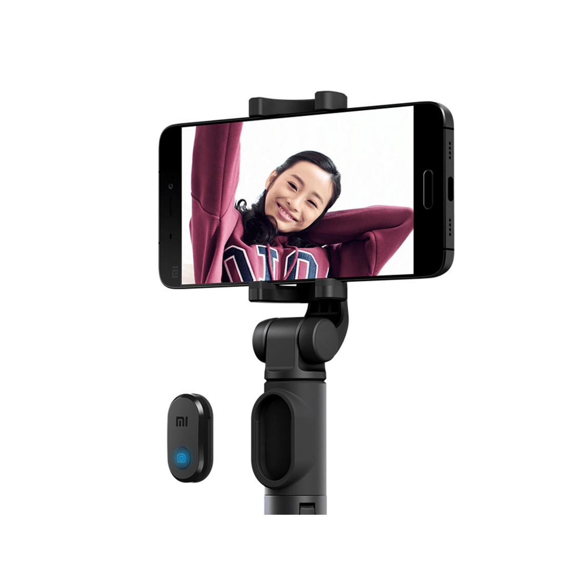 Трипод для селфи Mi Selfie Stick Чёрный - фото 3 - id-p109359980