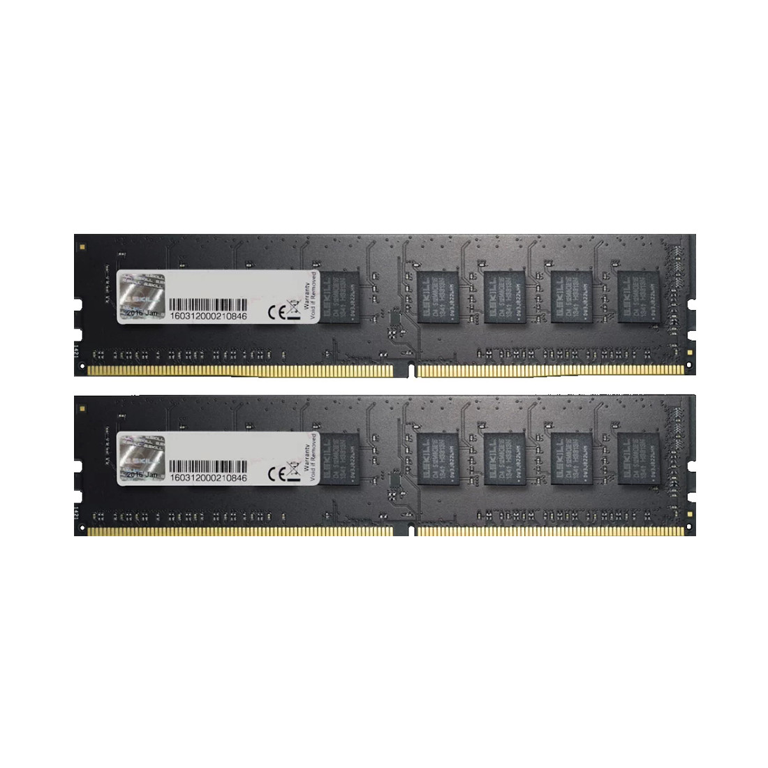 Комплект модулей памяти G.SKILL F4-2666C19D-16GNT DDR4 16GB (Kit 2x8GB) 2666MHz - фото 1 - id-p109361790