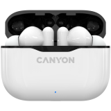 CANYON TWS-3, Bluetooth headset, with microphone, BT V5.0, Bluetrum AB5376A2, battery EarBud 40mAh*2+Charging - фото 1 - id-p109367993