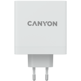 CANYON H-140-01, Wall charger with 1USB-A, 2 USB-C. Input:100-240V~50/60Hz, 2.0A Max. USB-A Output: 5V /9V - фото 1 - id-p109367279