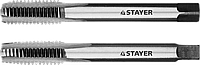 STAYER M10х1.5, комплект метчиков, 2 шт