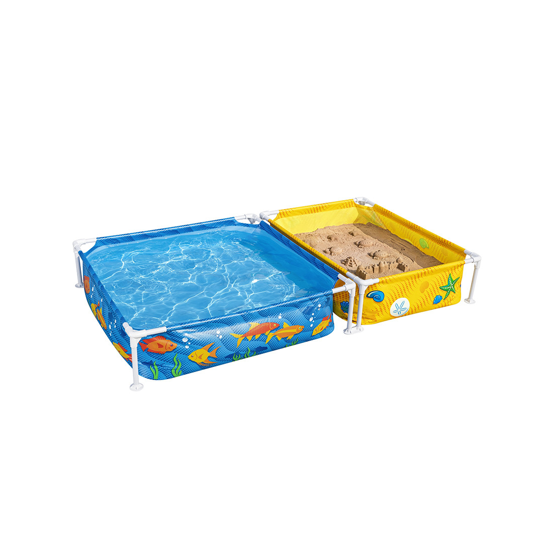 Каркасный бассейн и песочница детский Bestway 561CF - фото 1 - id-p109363301