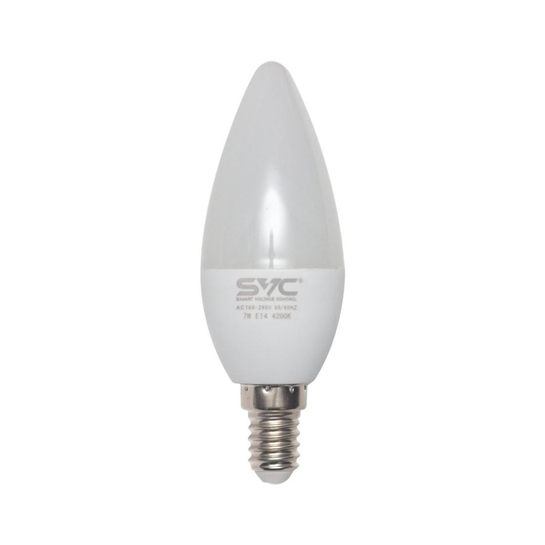 Эл. лампа светодиодная SVC LED C35-7W-E14-4200K, Нейтральный - фото 1 - id-p109363308