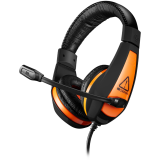 CANYON Star Raider GH-1A, Gaming headset 3.5mm jack with adjustable microphone and volume control, with 2in1