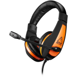 CANYON Star Raider GH-1A, Gaming headset 3.5mm jack with adjustable microphone and volume control, with 2in1 - фото 1 - id-p109367849