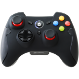 CANYON GP-W6, 2.4G Wireless Controller with Dual Motor, Rubber coating, 2PCS AA Alkaline battery ,support PC