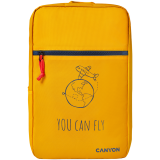 CANYON CSZ-03, cabin size backpack for 15.6'' laptop, polyester,yellow - фото 1 - id-p109367879