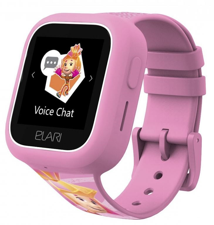 Смарт часы Elari FIXITIME розовый - фото 1 - id-p109365761