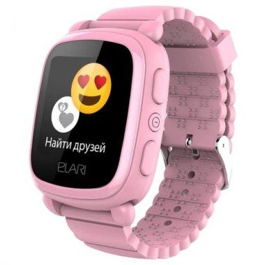 Смарт часы Elari KIDPHONE 2 розовый - фото 1 - id-p109365762