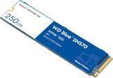 Твердотельный накопитель 250GB SSD WD BLUE SN570 M.2 2280 NVMe R3300Mb/s W1200M/s WDS250G3B0C
