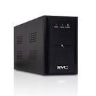 UPS, SVC, V-1200-L, Диапазон работы AVR: 145-290В, Бат.: 12В/7 Ач*2шт., 3 вых.: Shuko CEE7, Чёрный