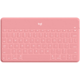 LOGITECH Keys-To-Go Bluetooth Portable Keyboard - BLUSH PINK - RUS