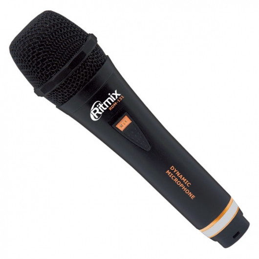 Микрофон вокальный Ritmix RDM-131 черный - фото 1 - id-p109365113