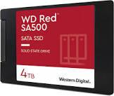 Твердотельный накопитель 4000GB SSD WD RED 2.5 SATA3 R560Mb/s, W530MB/s WDS400T1R0A - фото 1 - id-p109366401