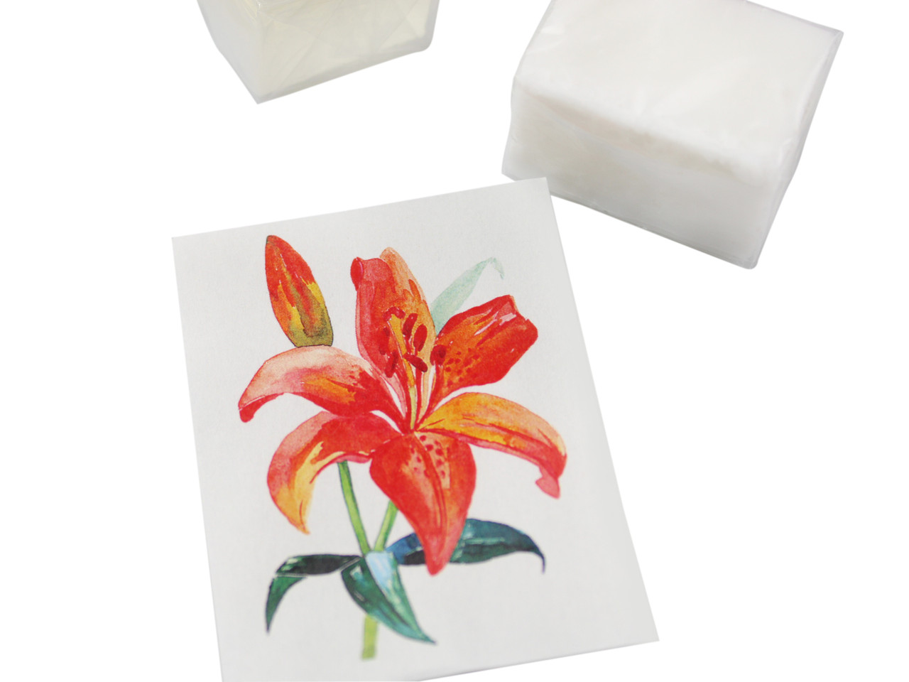 Набор для изготовления мыла с картинками своими руками «Рыжая лилия» - фото 5 - id-p109368521