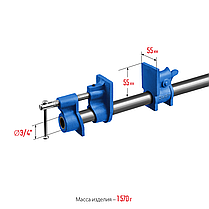 ЗУБР СТ-34 3/4 ", струбцина трубная, фото 3