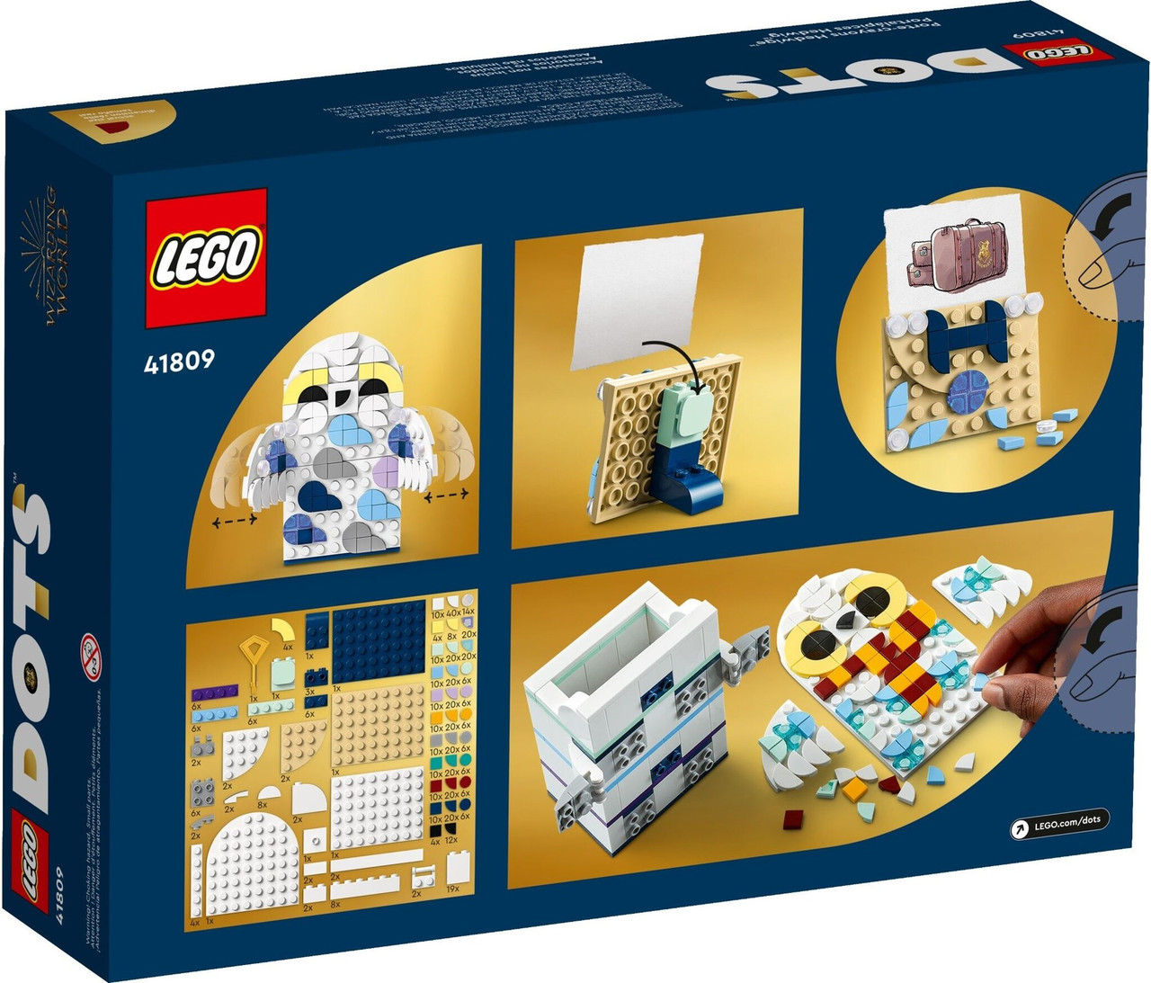 Lego DOTs Подставка для карандашей Hedwig