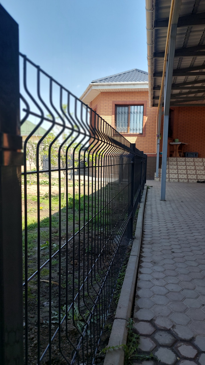 3D забор, ограждения полисадника