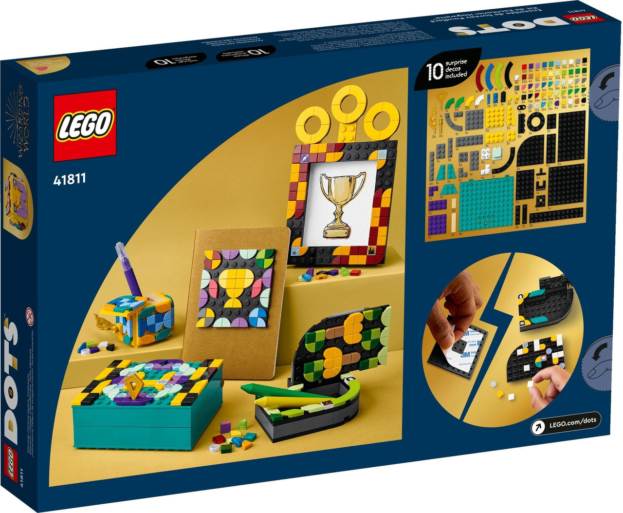 Lego DOTs Настольный комплект Хогвартс