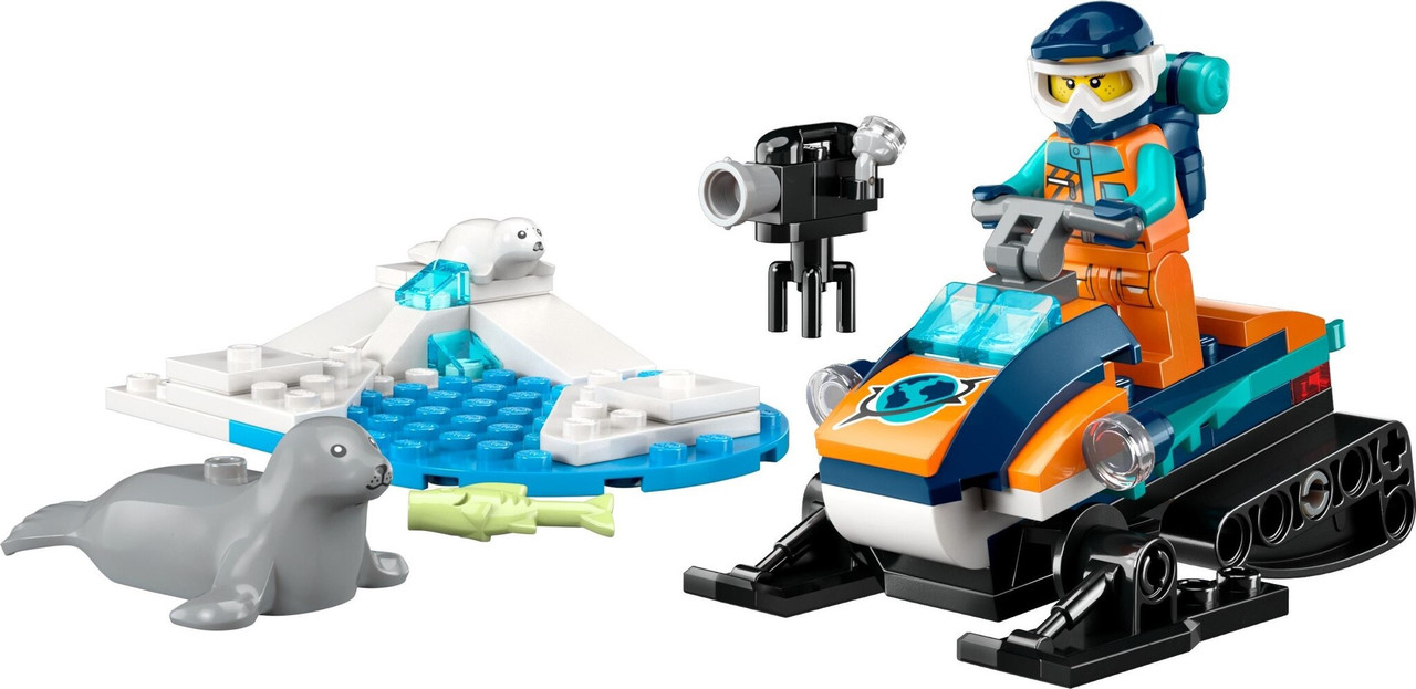 Lego Город Арктический снегоход